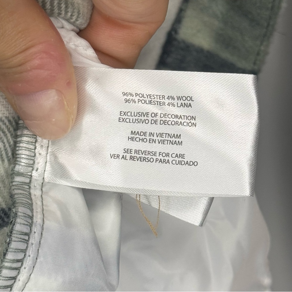Banana Republic Green and White Plaid Utility Jacket - Picture 11 of 12